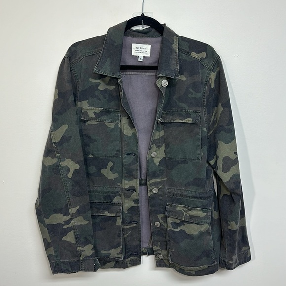 Mcguire California Dreaming Green Army Camo Jacket Large - Picture 2 of 6